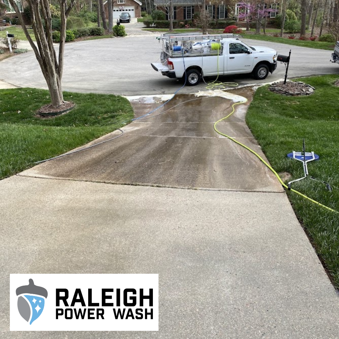 Driveway Pressure Washing